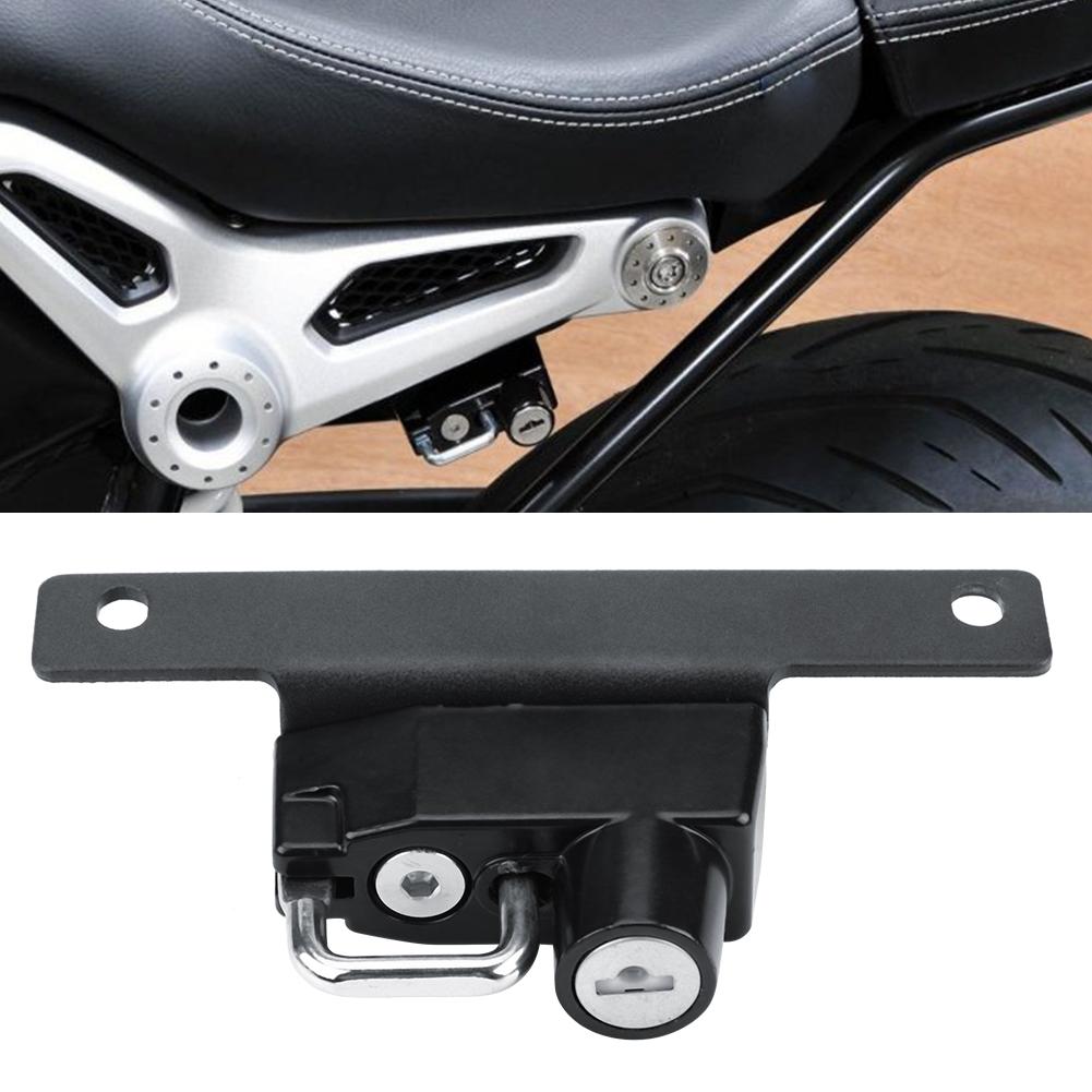 Motorcycle Left Side Alloy Helmet Lock Mount Hook for BMW R Nine T Models 2014 2016