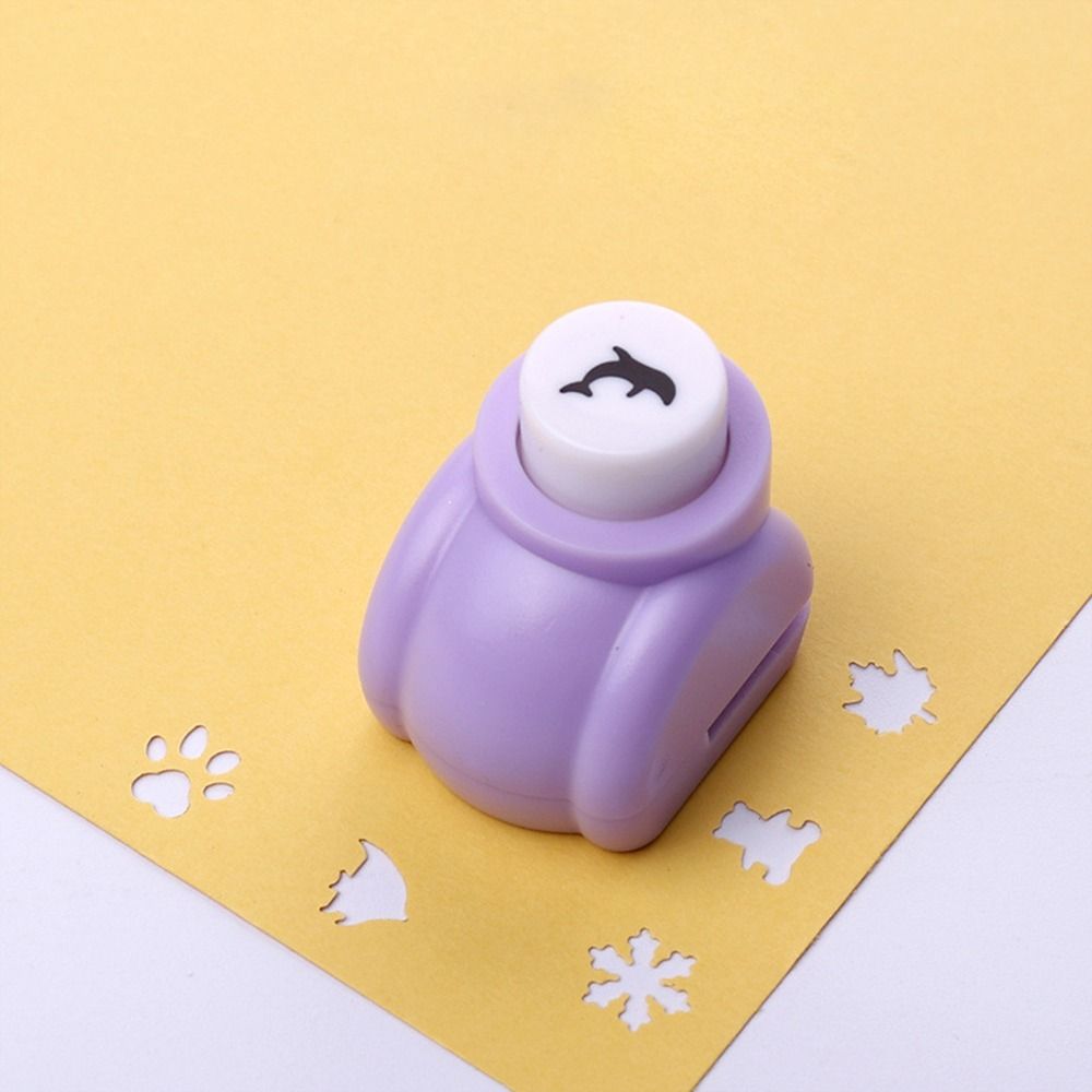 Kindergarten Children Toys DIY Hole Puncher Mini Paper Puncher Gift Card Punches Embossing Punches