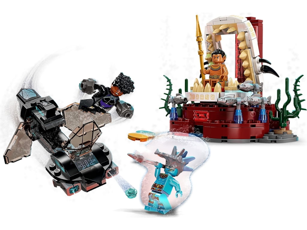 Lego Super Heroes. King Namor's Throne Room 76213
