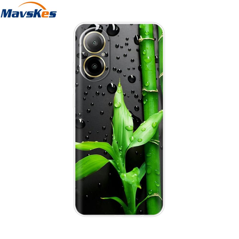 Мультяшный чехол для Realme C67 4G 2024 Милый прозрачный мягкий силиконовый задний чехол для Realme C67 C 67 4G RMX3890 Прозрачные чехлы для телефона