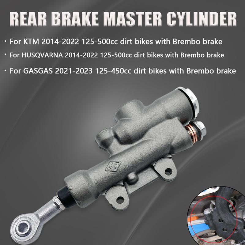 2014- Motorcycle Rear Brake Master Cylinder Repair Pump For KTM HUSQVARNA GASGAS EXC EXCF SX SXF FC FE MC MCF Brembo Brake
