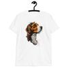 Beagle Dog Head Graphic Short-Sleeve Unisex T-Shirt | Pet Lover Tee