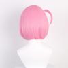 Juvenile Yuri Goto Cos Wig Pink Bob Lonely Rock Heat Resistant Synthetic Hair Halloween Party Wigs  Anime Accessories