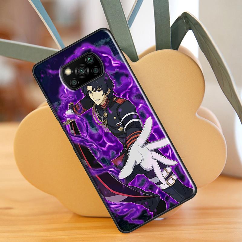 Чехол Guren Ichinose Owari no Seraph для POCO X3 Pro X3 GT F3 M3 M4 Pro для Xiaomi Mi 11 Lite Mi 11T Pro 10T, задняя крышка