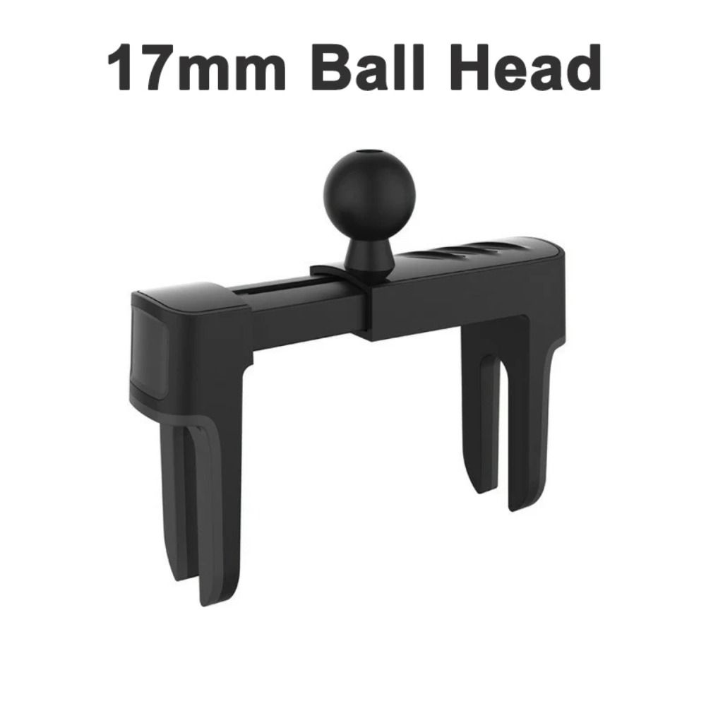 Bracket 17mm Ball Head Base Round Air Outlet Car Phone Holder Car Phone Air Vent Clip Mount