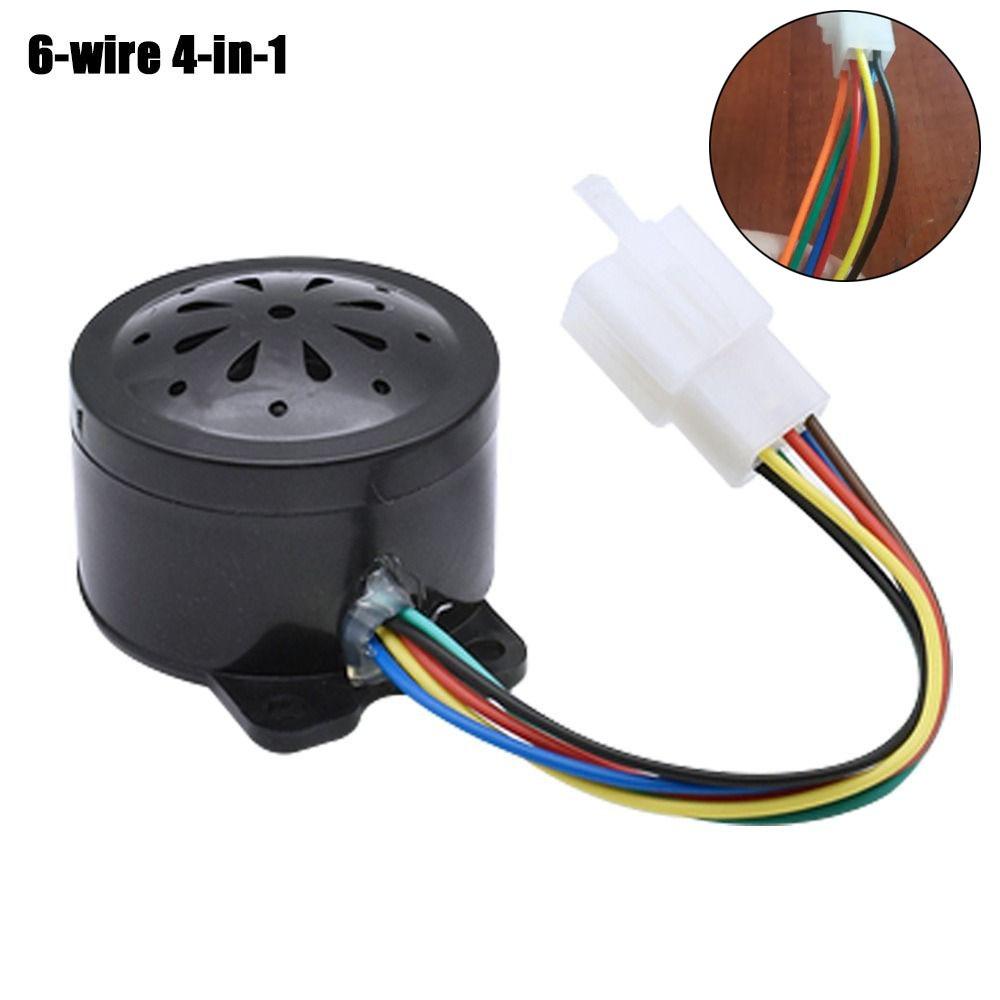 Anti-theft Horn E-bike  Buzzer Horn Tricycle Horn Reversing Voice Horn Anti-theft Reversing Voice