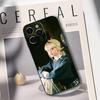 Чехол для телефона M-Maisie P-Peters Для iPhone 17,16,15,14,13,12,11 Plus,Pro Max,XS,Мягкий силиконовый черный чехол