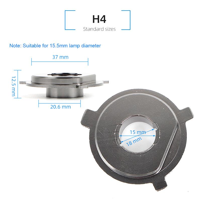 Для V7-9005/9006/9012/H11/H7/H4/H3/H1 Фиксаторы фар Клипсы Адаптер Основание Цоколь Держатель для Светодиодной Лампы Фары Автомобиля