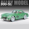 New 1:24 Mercedes-Benz 300SL Alloy Car Model Diecast Metal Classic Vehicle Car Model Simulation Sound Light Collection Toy Gift