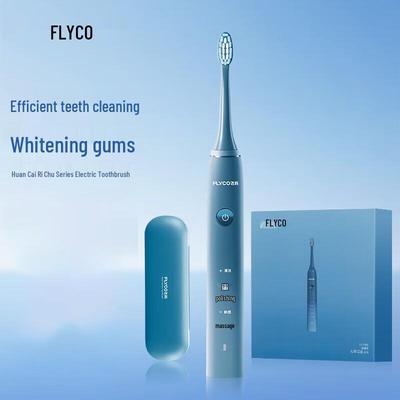 Умная звуковая электрическая зубная щетка FLYCO FT7105, штекер CN (адаптер в комплекте)