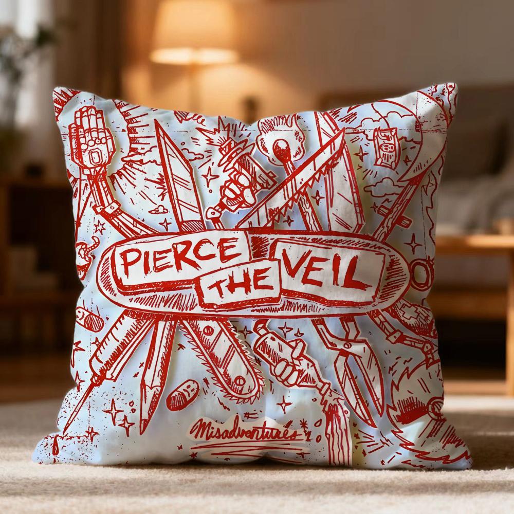 Популярная наволочка PPierce The Veiler Cushion Cover Мягкая стирающаяся для дивана, кровати, путешествий, офиса