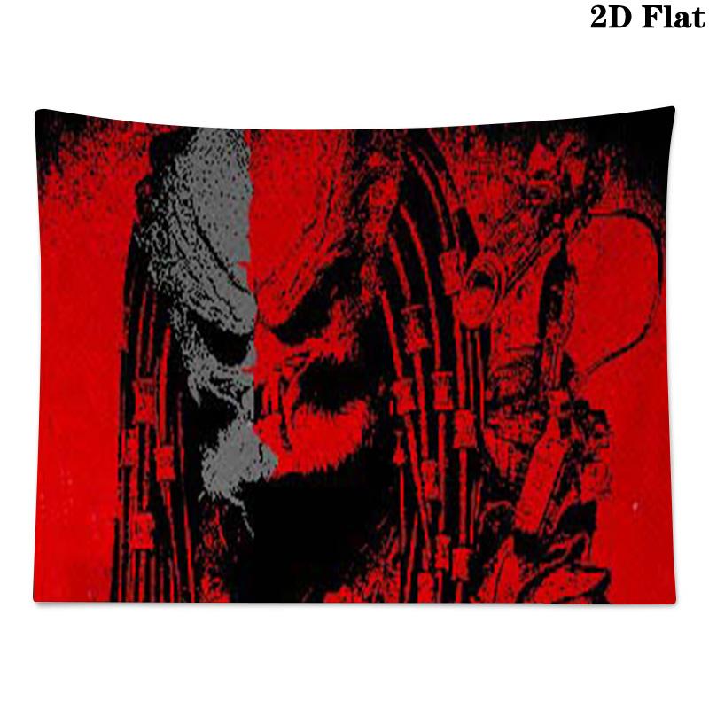 Predator Wall Tapestry Aesthetic Wall Hanging Printed Fabric Blanket Decorative Tapestries for Bedroom Living Room Home Decor