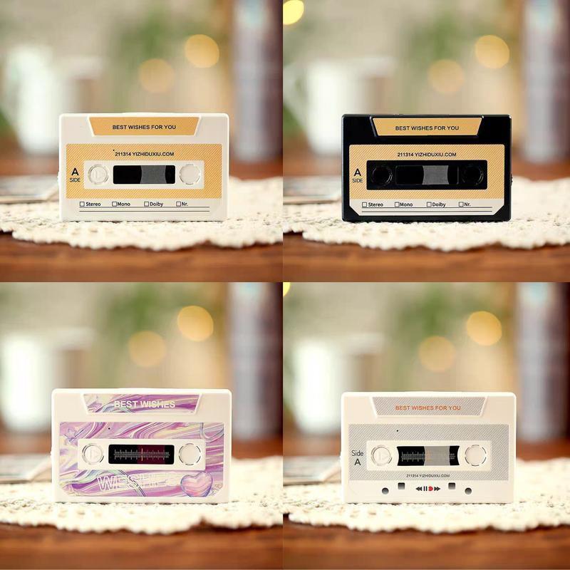 Recording Voice Card Tape Greeting Card Recordable 300 Seconds Diy Recording Musiccard Valentine'S Day Anniversary Birthday Gift