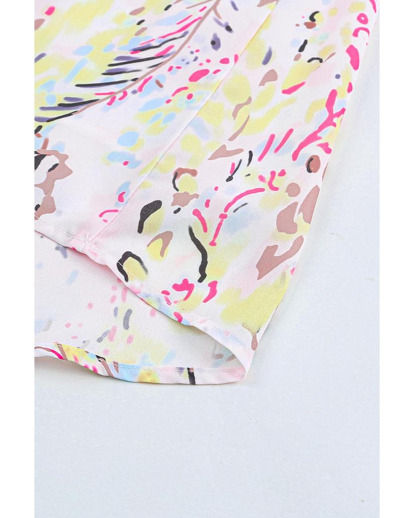 Azura Exchange Майка на тонких бретельках с цветочным принтом