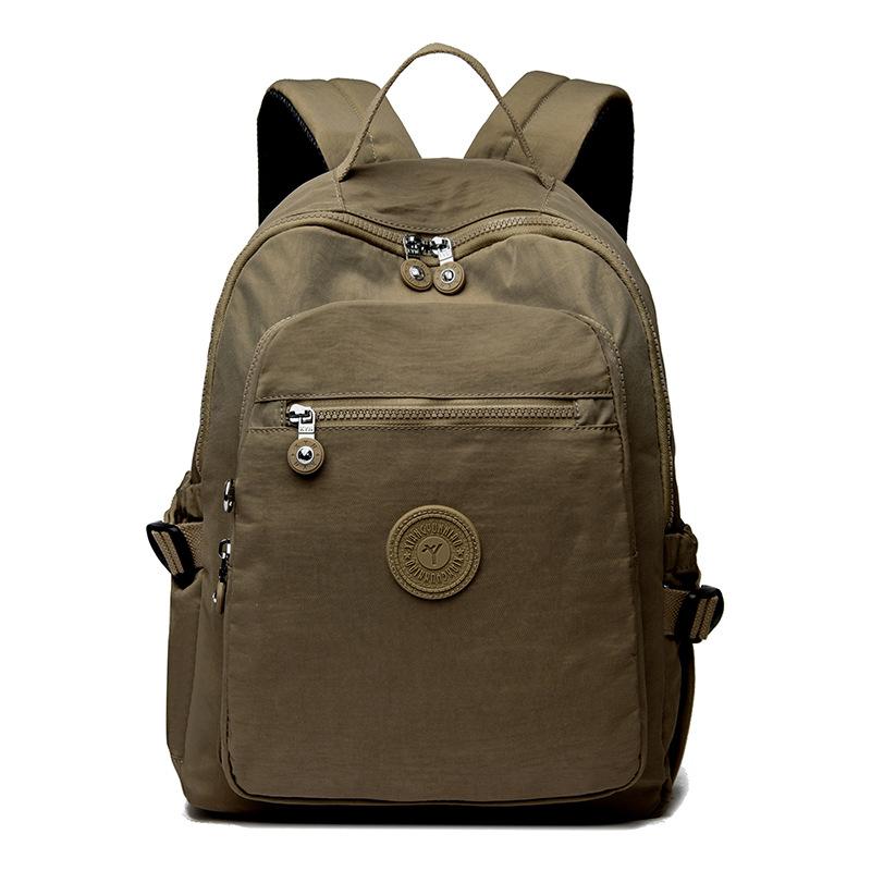 Lightweight Backpack Women's Travel Backpack Water-Repellent Nylon Student Schoolbag