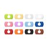 12Pcs Silicone Wine Glass Markers Color Random Wine Glass Identifier Rings Juice Beverage Wine Glass Labels Tags for Parties Receptions Weddings