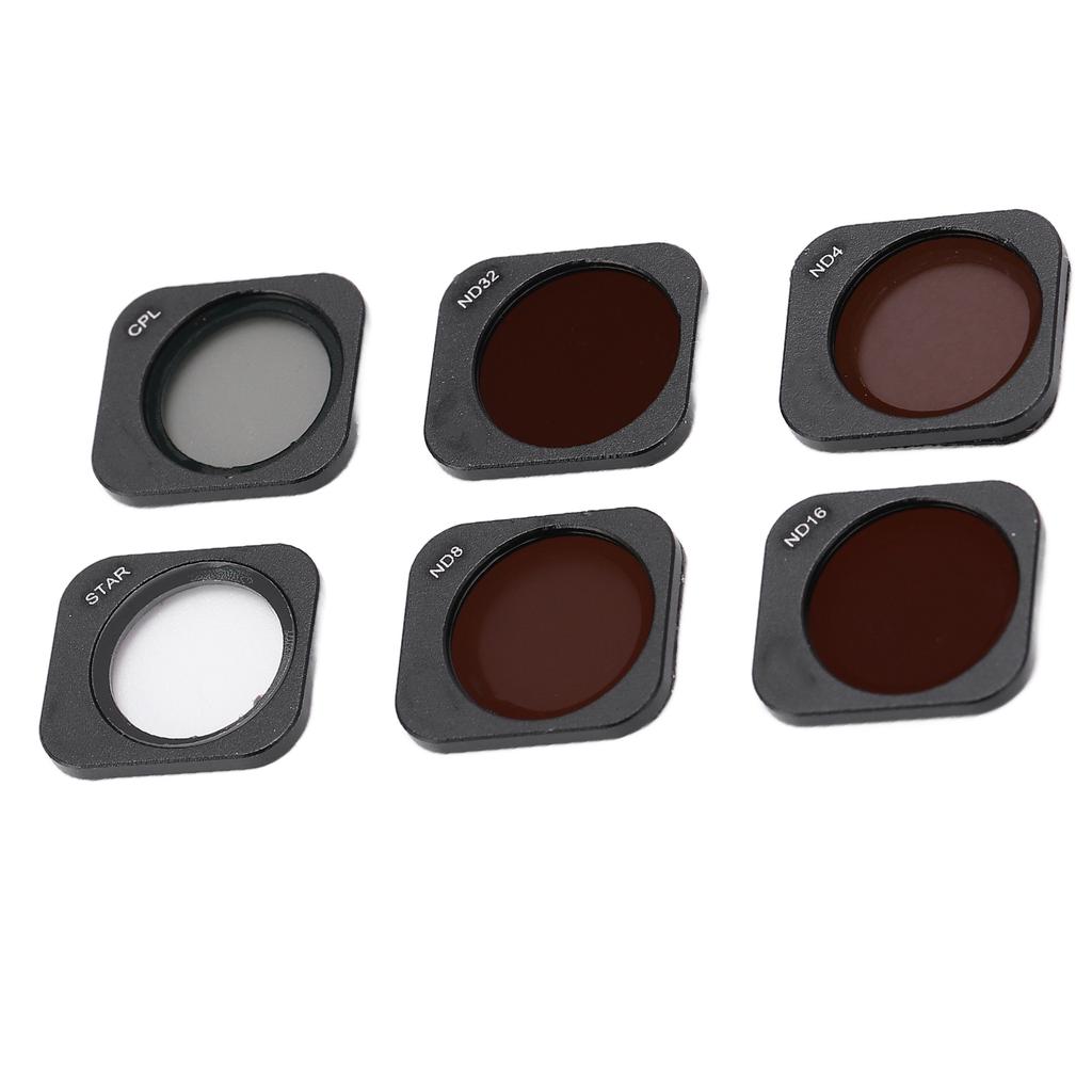 Набор фильтров для камеры дрона Junestar CPL ND481632 STAR Filter 6 в 1 для Hubsan ZINO MINI PRO