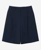 MIND BRIDGE WOMEN [W] Belted Single-Pleat Knee-Length Shorts - 2 Colors