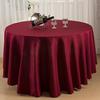 Wedding Christmas Decorative Table Cloth Round Tablecloths Dining Table Cover Birthday Banquet Decor Home Dining Table Cover