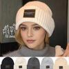 New Women Fashion Slouchy Winter Warm Hat Caps Soft Beanie Hat For Female Streetwear Outdoor Dandy Hats