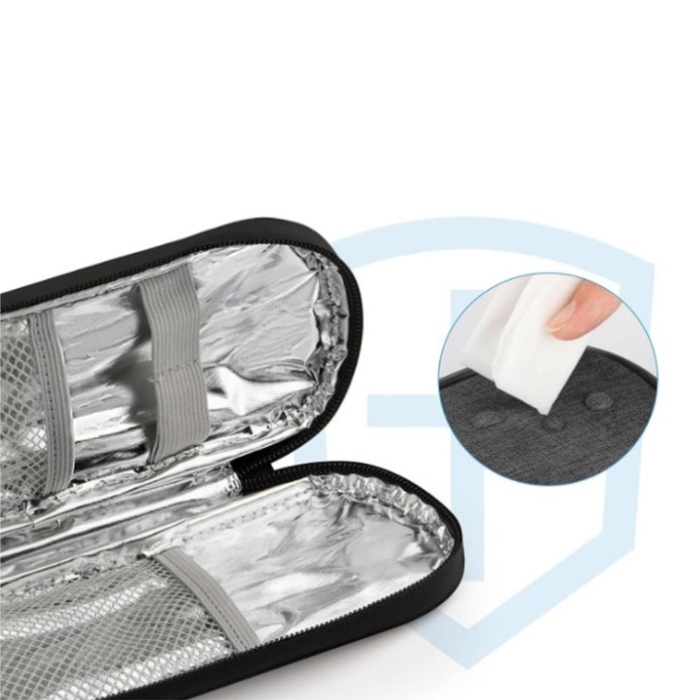 Портативная сумка-холодильник для инсулина, водонепроницаемая сумка-холодильник для диабетического инсулина из полиуретана, многоразовая сумка для холодной заморозки для диабетических лекарств