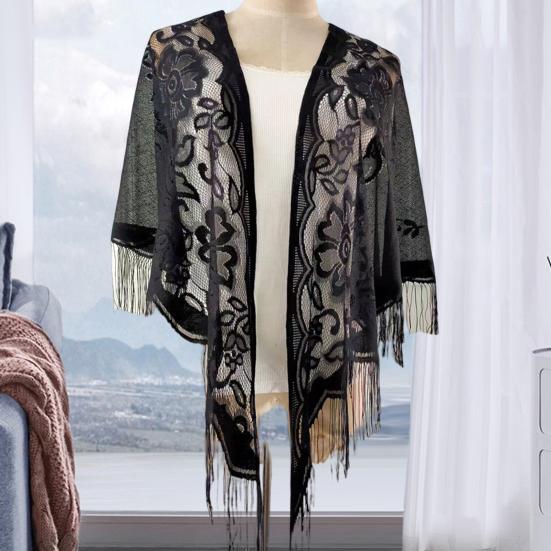 Солнцезащитный шарф, стильный тонкий сенсорный кружевной шаль, летний пляжный солнцезащитный шарф, шаль, женская шаль, женские аксессуары