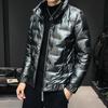 Men's Down Jacket Short New Thickened Trendy Winter Warm Handsome Hooded White Duck Down Jacket