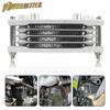 Для 50 125 140cc Мотоцикла Масляный радиатор Комплект масляного радиатора для Honda Yamaha Квадроцикла UTV Мотокросса Мопеда Скутера Охлаждение двигателя Модифицированный