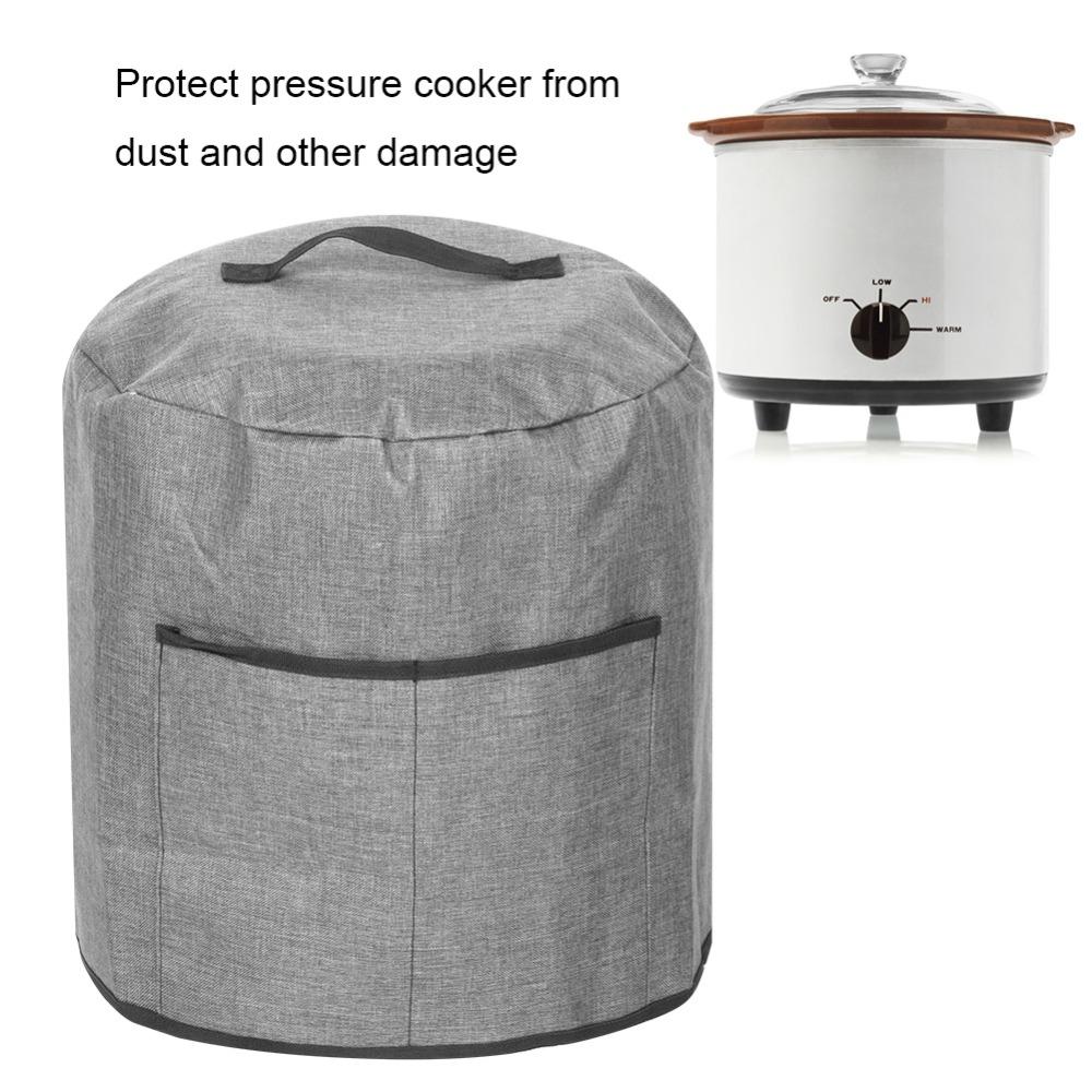 with Pocket Appliance Cover Round Shape Kitchen Cover Durable Dust Cover Storage Use