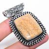 Picture Jasper Handmade 925 Sterling Silver Jewelry Pendant 2.17" z6B02