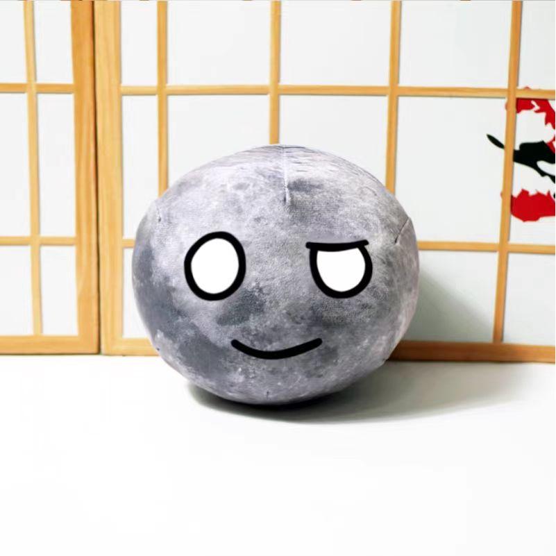 9 см Polandball Мини плюшевая игрушка Солнечная система Земля Луна Венера Уран Нептун Марс Юпитер Countryball Мультфильм Периферийные подарки