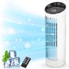 Tower No Blades Summer AI Automatic Tower Vertical Slim DC Energy Air Flow 12H LED 4 Small Living Remote Control Power Saving PSE Certified Fan, [2025
