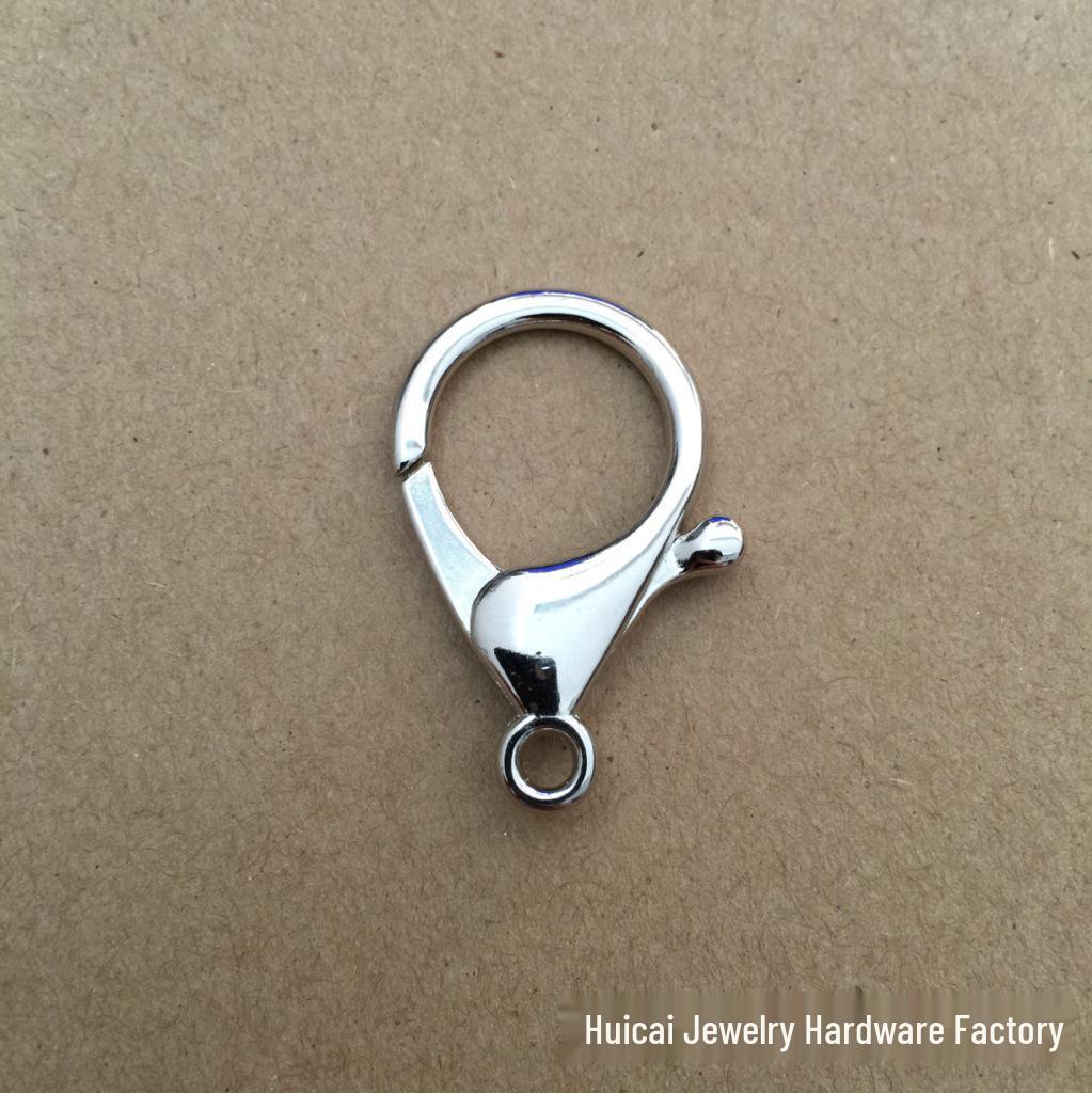 Alloy 35mm Zinc Lobster Clasps: Multi-color Electroplated, Various Weights, Quality Guaranteed