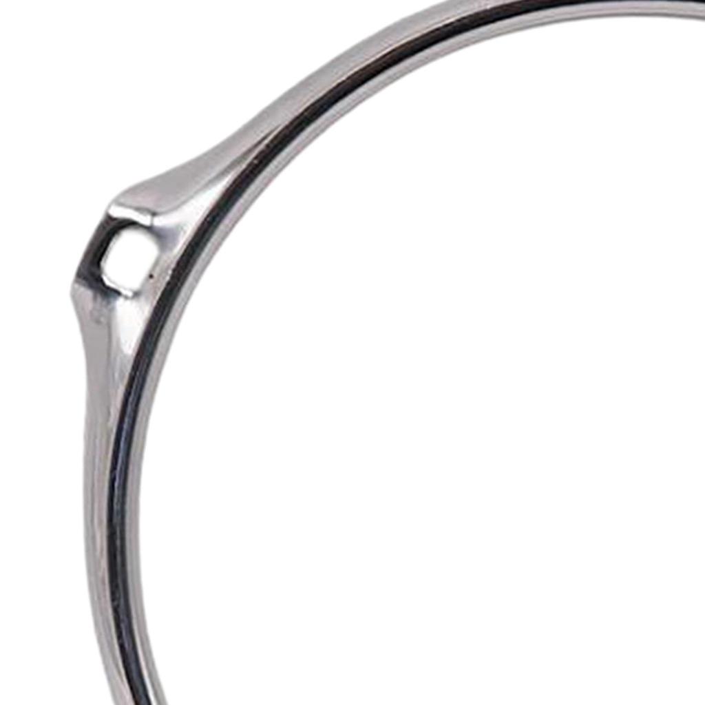 4 Hole Drum Rim Hoop Percussion Instrument Parts Heavy Duty Replacement Lug Batter