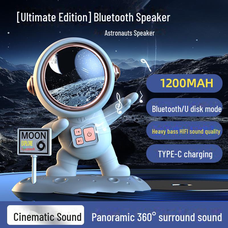 Новый Bluetooth-динамик Astronaut: USB-зарядка, настольное украшение, креативный подарок