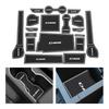 Для ISUZU D-MAX 2021 - 2024 DMAX Противоскользящие коврики в слот для стакана и дверные пазы Автоаксессуары для интерьера Подставки под стакан