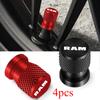 Для Dodge Ram 1500 2500 3500 Аксессуары Стайлинг Автомобиля Колпачки Клапанов Колес Автомобиля Покрышки Наконечники Клапанов Воздушная Пыль Водонепроницаемые