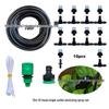 10m Grey Drip Irrigation Set with 10 Nozzle Micro Spray for Cooling and Moisturizing