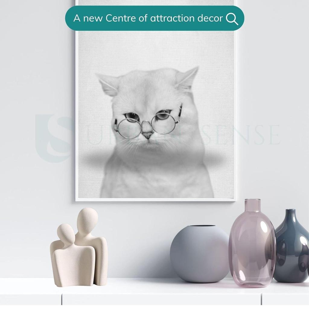 Последняя статуэтка «Пара и семья» | Керамическая скульптура «Мыслитель» | Предметы домашнего декора для гостиной | Настольный артефакт (Обнимающаяся пара)