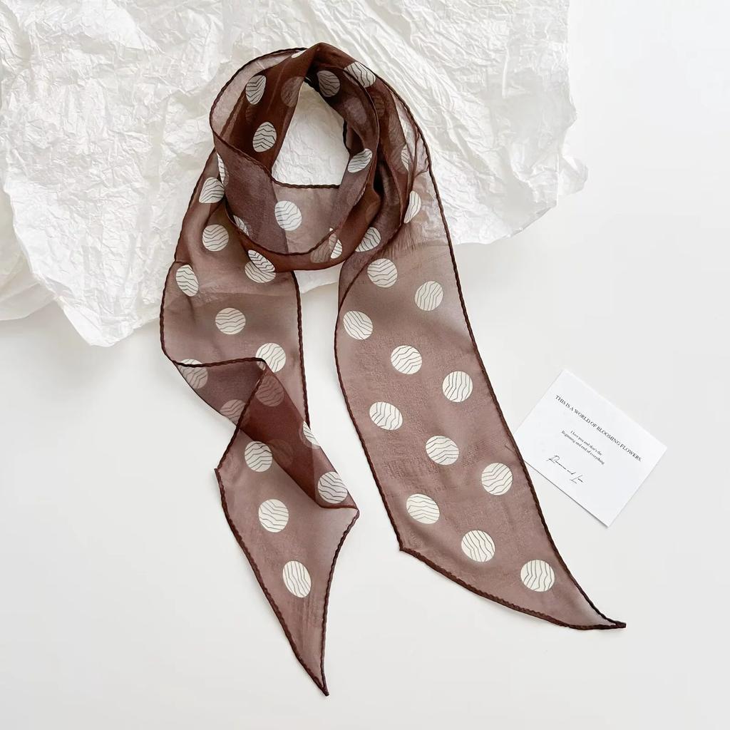 100% Nature Silk Scarf Fashion Women Scarves Shawl Hijab Bandana Kerchief Pashmina Neckerchief Foulard Female Echarpe 10*150cm