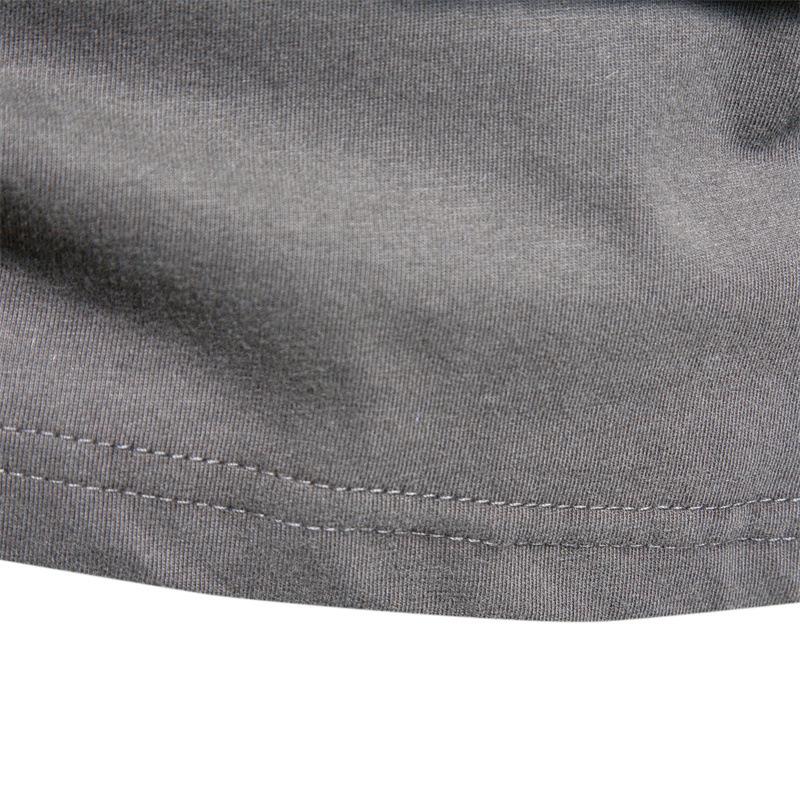 Men'S Long-Sleeved New Solid Color T-Shirt Trendy Casual Sports Wear Round Neck Cotton Bottoming Shirt Top Wholesale