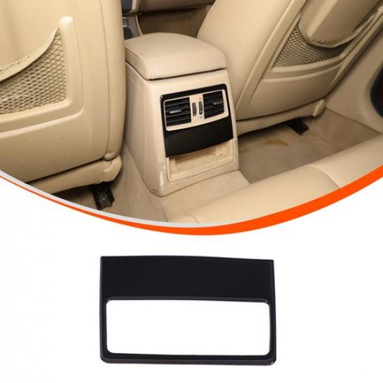 Glossy Black Interior Rear Air Vent Cover Sticker For BMW 3 Series E90 E91 05-12