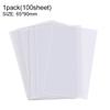 1pack(100sheets) Transparent Playing Card Cover Clear Protector Sleeve Holder for Board Game ID Folder Photo Pouch Kit TMZ