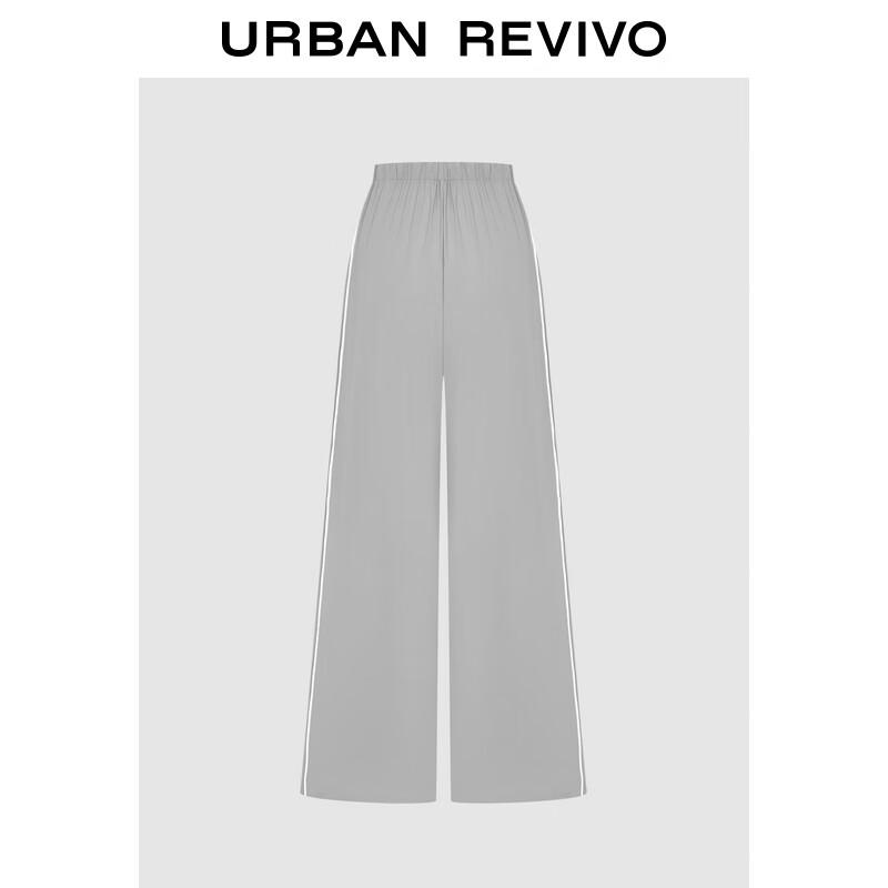 UR Women's Elastic Waist Drawstring Wide-Leg Pants