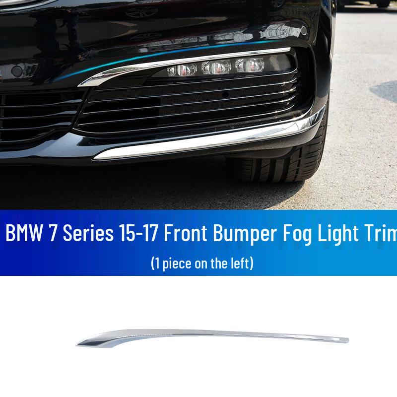 BMW Fender & Bumper Decorative Strips: 730Li Side Vents, 740Li Fog Light, 750L Front & Rear.