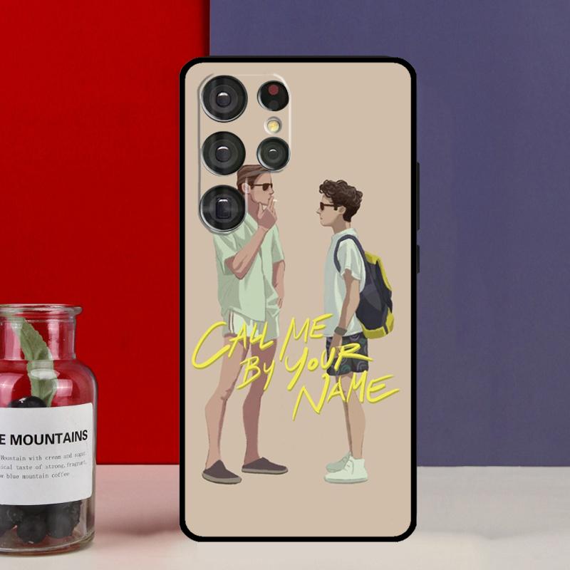 Назови меня своим именем Чехол для Samsung Galaxy S25 Ultra S9 S10 S20 S21 S22 Plus S23 Ultra S24 FE Чехол для телефона