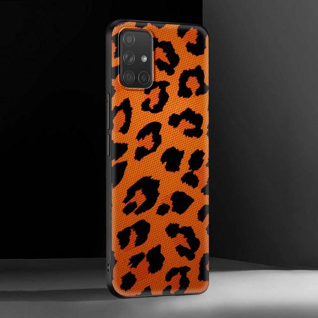 Чехол с тигровым леопардовым принтом и пантерой для Samsung A72 A91 A52 A51 A71 A42 5g A12 A02s A01 A32 A01 A11 A21 A21s A31 A41