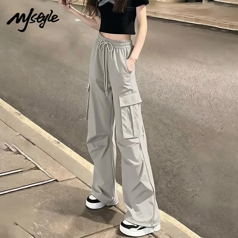 Женские брюки карго прямого кроя MJ STYLE