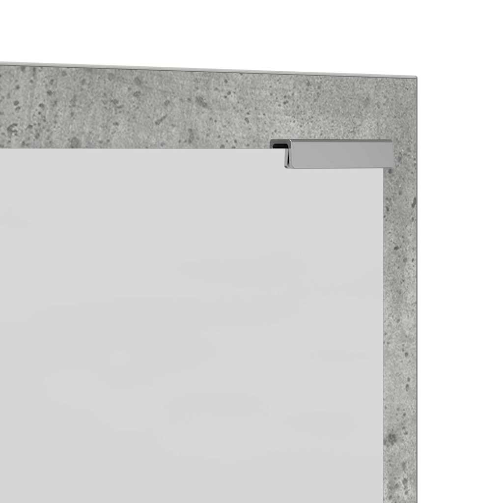 Wall Mounted Nightstand Concrete Grey 100 x 10 x 100 cm