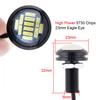 2 / 10 Pcs 23mm White Eagle Eye Light High Power 4014 12SMD 12V Car Fog DRL Bulb Reverse Backup Parking Signal Lamp